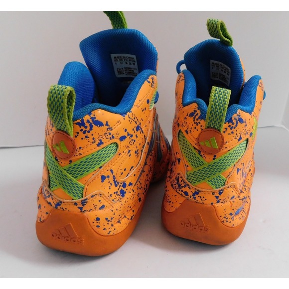 Adidas Kobe Bryant Crazy 8 All-Star Orange‎ Blue Splatter G98386 Men\'s SZ 4 main image 4